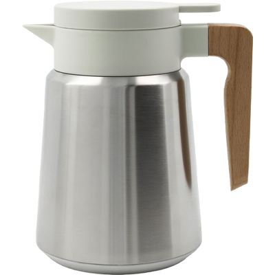 House Doctor Cole Termokande 1 Liter Sølv/off-White House Doctor Cole Termokande 1 Liter Sølv/off-White