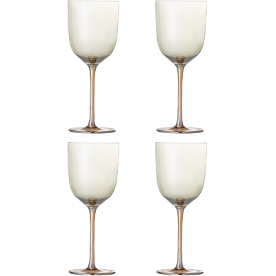 Bloomingville Aston Vinglas 4 Stk, 35 Cl, Bronze Bloomingville Aston Vinglas 4 Stk, 35 Cl, Bronze