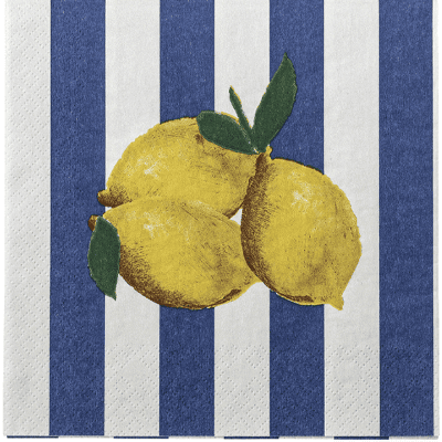 Creative Collection Limone Serviet 33x33 Cm 20 Papirservietter Creative Collection Limone Serviet 33x33 Cm 20 Papirservietter