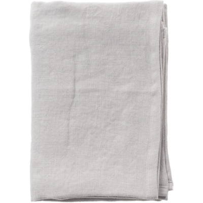 Aida Raw Viskestykker 50x70 Cm 2-Pak - Lysegrå Aida Raw Viskestykker 50x70 Cm 2-Pak - Lysegrå