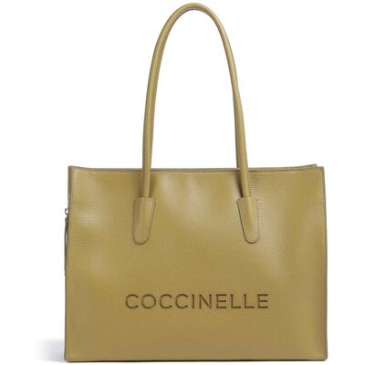 Coccinelle Myrtha Shopper taske oliven Coccinelle Myrtha Shopper taske oliven