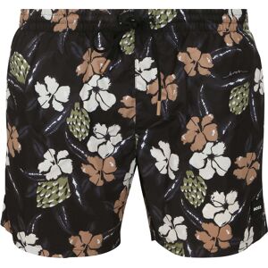 Boss Badeshorts med blomstermønster Flerfarvet Sort måle M Boss Badeshorts med blomstermønster Flerfarvet Sort måle M