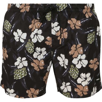 Boss Badeshorts med blomstermønster Flerfarvet Sort måle XXL Boss Badeshorts med blomstermønster Flerfarvet Sort måle XXL