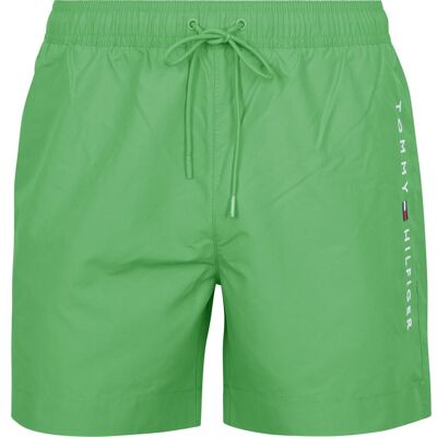 Tommy Hilfiger badeshorts med logo, lysegrøn Grøn måle S Tommy Hilfiger badeshorts med logo, lysegrøn Grøn måle S