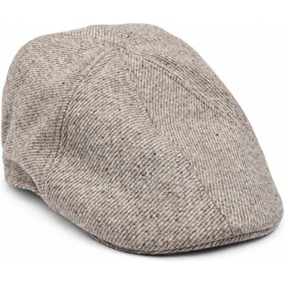 Suitable Flat Cap Wool Twill Beige Suitable Flat Cap Wool Twill Beige