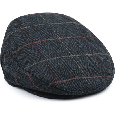 Barbour Wilkin Flat Cap Herringbone Flerfarvet Grøn Mørkegrøn måle L Barbour Wilkin Flat Cap Herringbone Flerfarvet Grøn Mørkegrøn måle L