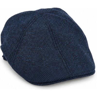 Suitable Flat Cap Wool Twill Navy Blå Mørkeblå Suitable Flat Cap Wool Twill Navy Blå Mørkeblå