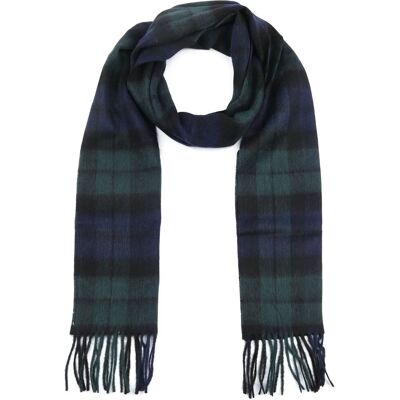 Barbour Tørklæde Blackwatch Lammeuld Mørkegrøn Grøn Mørkeblå Sort Barbour Tørklæde Blackwatch Lammeuld Mørkegrøn Grøn Mørkeblå Sort