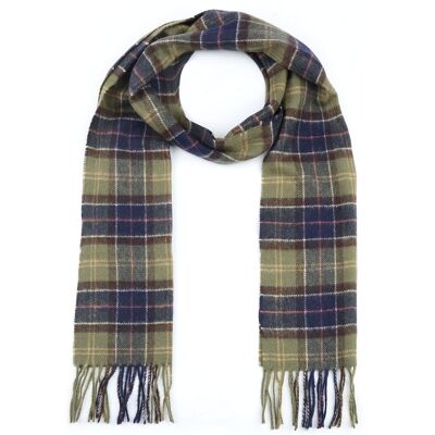 Barbour Tørklæde Tartan Uld Klassisk Grøn Flerfarvet Barbour Tørklæde Tartan Uld Klassisk Grøn Flerfarvet