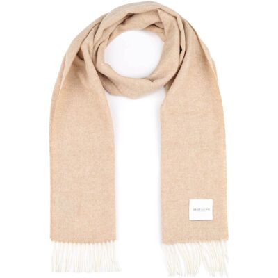 Profuomo Tørklæde Lys Lammeuld Beige Profuomo Tørklæde Lys Lammeuld Beige