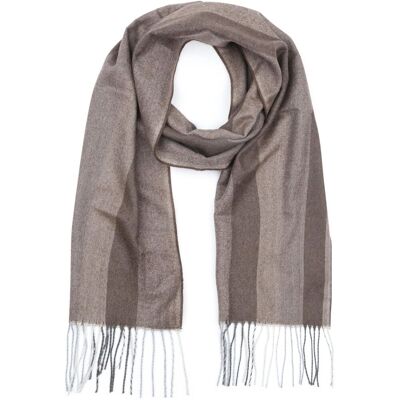 Suitable Tørklæde Softfeel Herringbone Brun Taupe Suitable Tørklæde Softfeel Herringbone Brun Taupe