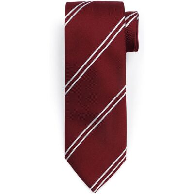 Suitable Slips Silke Burgundy Double Stripe Rød Bourgogne Suitable Slips Silke Burgundy Double Stripe Rød Bourgogne