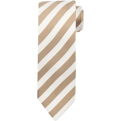 Suitable Silkeslips Stribet Beige Suitable Silkeslips Stribet Beige