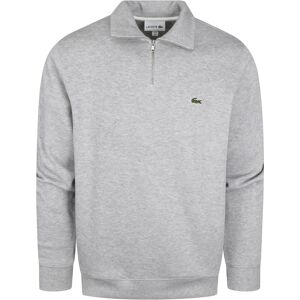 Lacoste Trøje med lynlås Lysegrå Grå måle XXL Lacoste Trøje med lynlås Lysegrå Grå måle XXL
