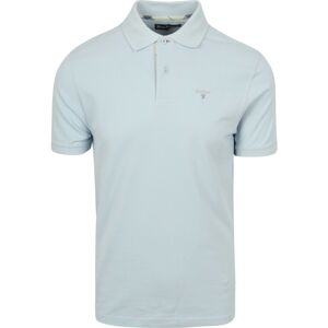 Barbour Tartan Piqué Polo Blå Lyseblå måle XL Barbour Tartan Piqué Polo Blå Lyseblå måle XL