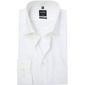OLYMP Luxor Skjorte I Off-White Modern Fit Off-white måle 39 OLYMP Luxor Skjorte I Off-White Modern Fit Off-white måle 39