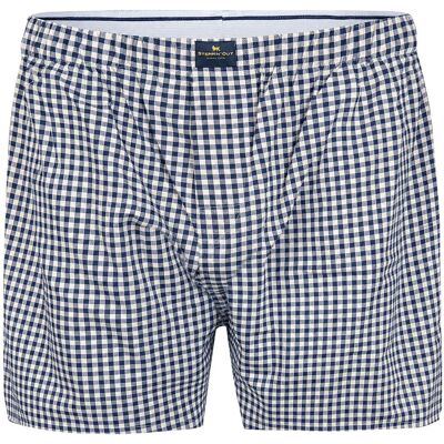Steppin' Out Boxershorts Vichy Navy Blå Mørkeblå måle M Steppin' Out Boxershorts Vichy Navy Blå Mørkeblå måle M