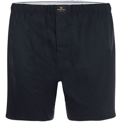 Steppin' Out Boxershorts Poplin Navy Blå Mørkeblå måle S Steppin' Out Boxershorts Poplin Navy Blå Mørkeblå måle S