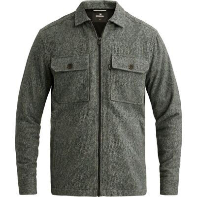 Vanguard Overshirt Brushed Green Grøn måle 3XL Vanguard Overshirt Brushed Green Grøn måle 3XL