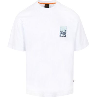 Boss Sea T-shirt Hvid måle L Boss Sea T-shirt Hvid måle L