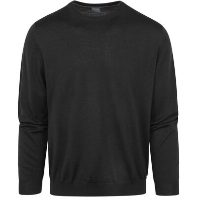 OLYMP Pullover Rundhals Uld Mørkeblå Sort måle S OLYMP Pullover Rundhals Uld Mørkeblå Sort måle S
