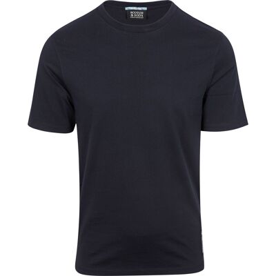 Scotch and Soda Scotch & Soda T-shirt Artwork Mørkeblå Sort måle M Scotch and Soda Scotch & Soda T-shirt Artwork Mørkeblå Sort måle M
