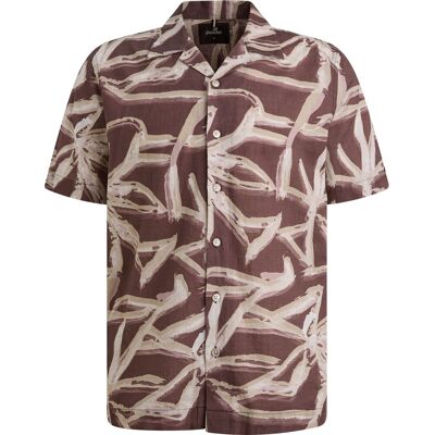 Vanguard Short Sleeve Shirt Print Catawba Grape Rød Lilla måle L Vanguard Short Sleeve Shirt Print Catawba Grape Rød Lilla måle L