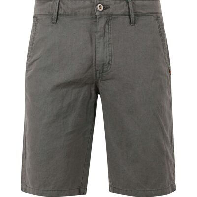No Excess Cargo Shorts i grønt linned Grøn måle 36 No Excess Cargo Shorts i grønt linned Grøn måle 36