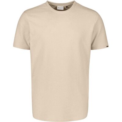 No Excess No-Excess T-shirt Jacquard i Ecru Beige Off-white måle L No Excess No-Excess T-shirt Jacquard i Ecru Beige Off-white måle L