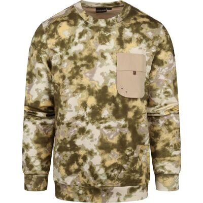 Napapijri Sweater Grøn Khaki måle M Napapijri Sweater Grøn Khaki måle M