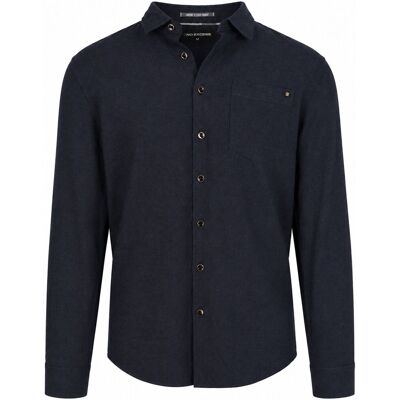 No Excess Skjorte Antracit Melangeflannel Mørkegrå måle 3XL No Excess Skjorte Antracit Melangeflannel Mørkegrå måle 3XL