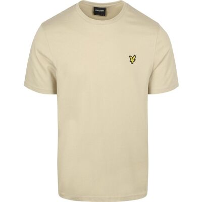 Lyle & Scott T-shirt i Grågrøn Grå Beige måle XL Lyle & Scott T-shirt i Grågrøn Grå Beige måle XL