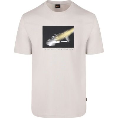 Boss T-shirt Te DJ Grå måle M Boss T-shirt Te DJ Grå måle M