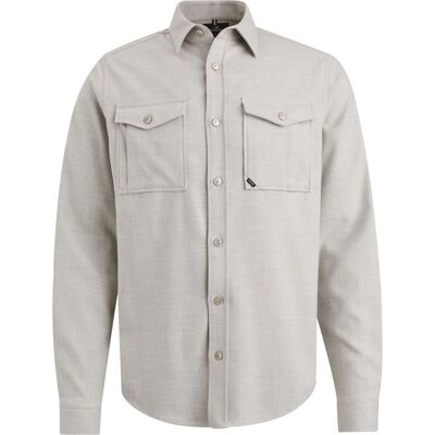 Vanguard Overshirt Twill Greige Beige Grå måle XL Vanguard Overshirt Twill Greige Beige Grå måle XL