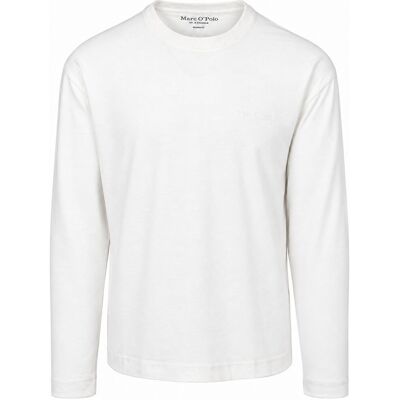 Marc O'Polo Langærmet T-Shirt Silky White Off-white Hvid måle L Marc O'Polo Langærmet T-Shirt Silky White Off-white Hvid måle L