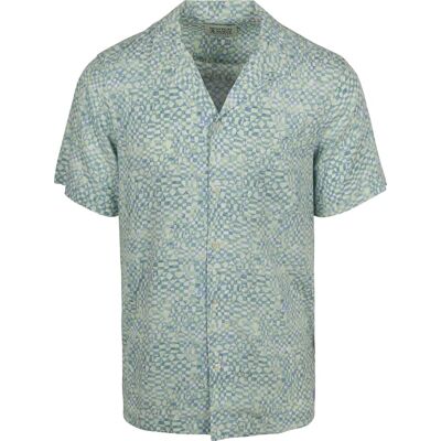 Scotch and Soda Kortærmet Skjorte med Print Lysgrøn Grøn måle L Scotch and Soda Kortærmet Skjorte med Print Lysgrøn Grøn måle L