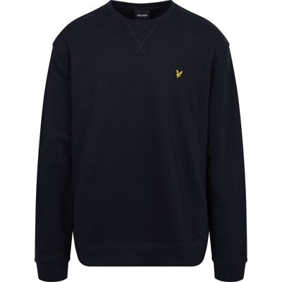 Lyle & Scott Plussize Sweater Marineblå Blå Mørkeblå måle XXL Lyle & Scott Plussize Sweater Marineblå Blå Mørkeblå måle XXL