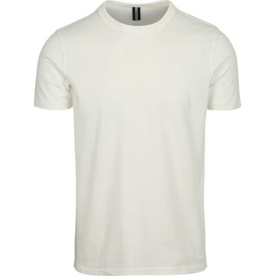 Profuomo T-shirt Off-white Hvid måle S Profuomo T-shirt Off-white Hvid måle S