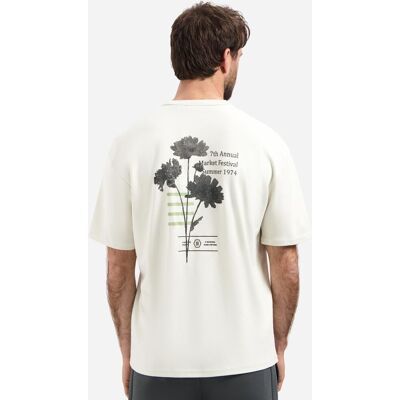 No Excess Heavy T-Shirt Backprint Kit Off-white Hvid måle M No Excess Heavy T-Shirt Backprint Kit Off-white Hvid måle M