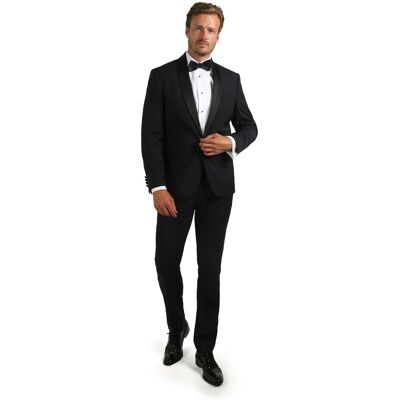 Suitable Brooklyn smoking i uldblanding Sort måle 24 Suitable Brooklyn smoking i uldblanding Sort måle 24