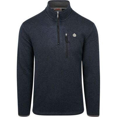 Superdry Halvzip Pullover Fleece Navy Blå Mørkeblå måle L Superdry Halvzip Pullover Fleece Navy Blå Mørkeblå måle L