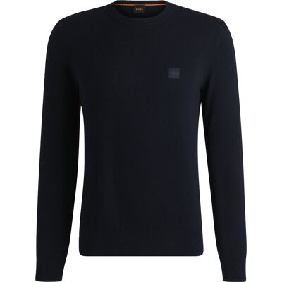 Boss Pullover Kent Navy Blå Mørkeblå måle 3XL Boss Pullover Kent Navy Blå Mørkeblå måle 3XL
