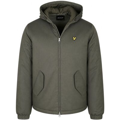 Lyle & Scott Hættejakke Olive Grøn Mørkegrøn måle XL Lyle & Scott Hættejakke Olive Grøn Mørkegrøn måle XL