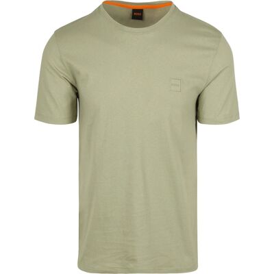 Boss T-shirt Tales Open Grøn måle M Boss T-shirt Tales Open Grøn måle M