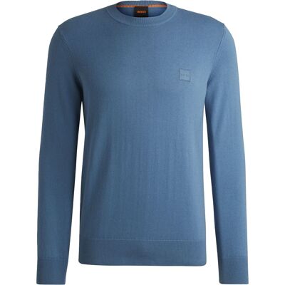 Boss Pullover Kanovano Blå Lyseblå måle XL Boss Pullover Kanovano Blå Lyseblå måle XL