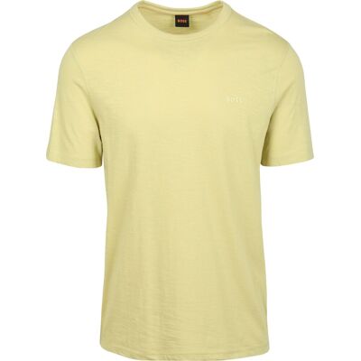 Boss T-shirt Tegood Lime Grøn Gul måle M Boss T-shirt Tegood Lime Grøn Gul måle M