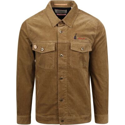 Scotch and Soda Corduroy Overshirt Brun måle M Scotch and Soda Corduroy Overshirt Brun måle M