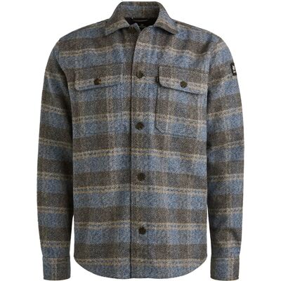 Vanguard Overshirt Ternet Blå måle 3XL Vanguard Overshirt Ternet Blå måle 3XL