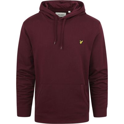 Lyle and Scott hættetrøje bordeaux Bourgogne måle XXL Lyle and Scott hættetrøje bordeaux Bourgogne måle XXL