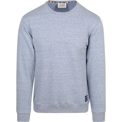 Scotch and Soda Scotch & Soda Sweater Melange Blå måle L Scotch and Soda Scotch & Soda Sweater Melange Blå måle L